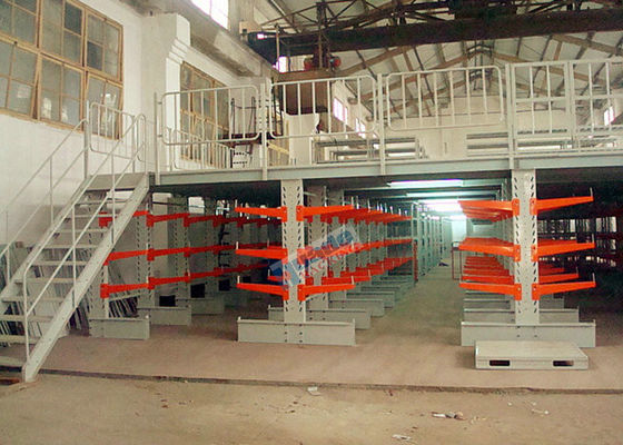 공급 연쇄는 길이 800 mm 공가 저장 100개 Kg 강직한 짐을 선반에 얹습니다